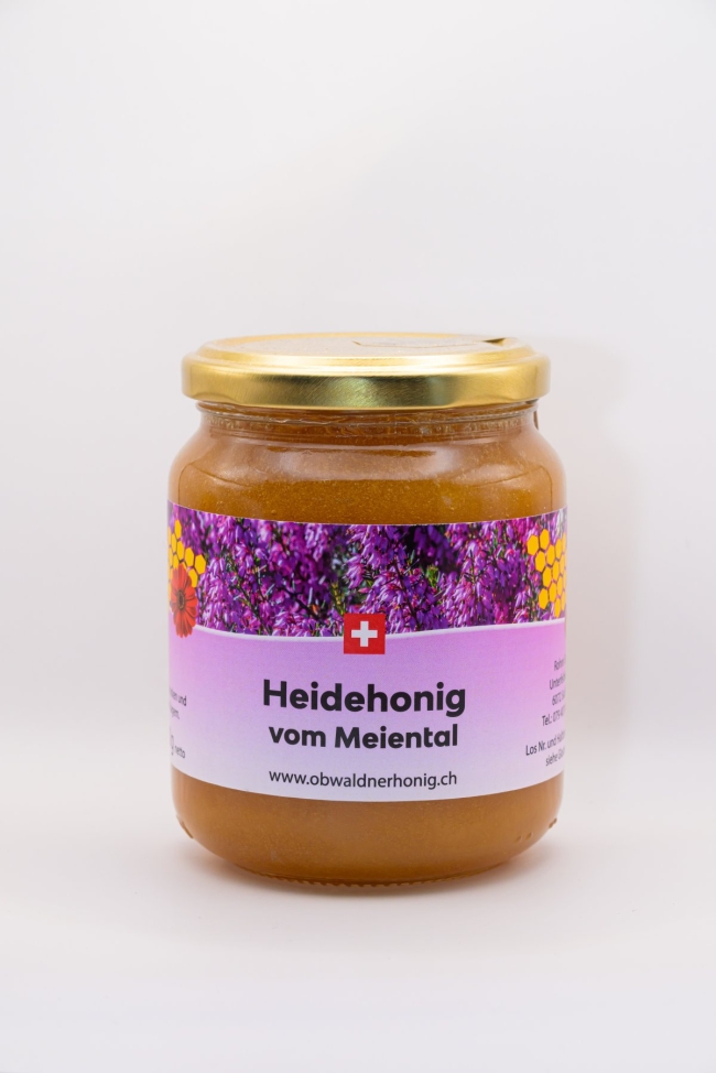 Heidehonig aus dem Meiental 250 g  